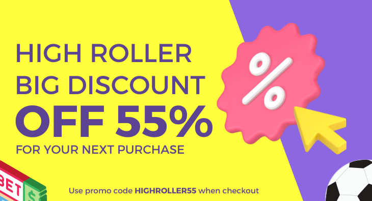 Warning! This promotion only for high roller bettors!! Buy the most reliable betting tips with the highest discount ever!! 