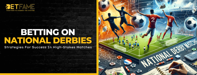 Betting On National Derbies: Strategies For Success In High-Stakes Matches