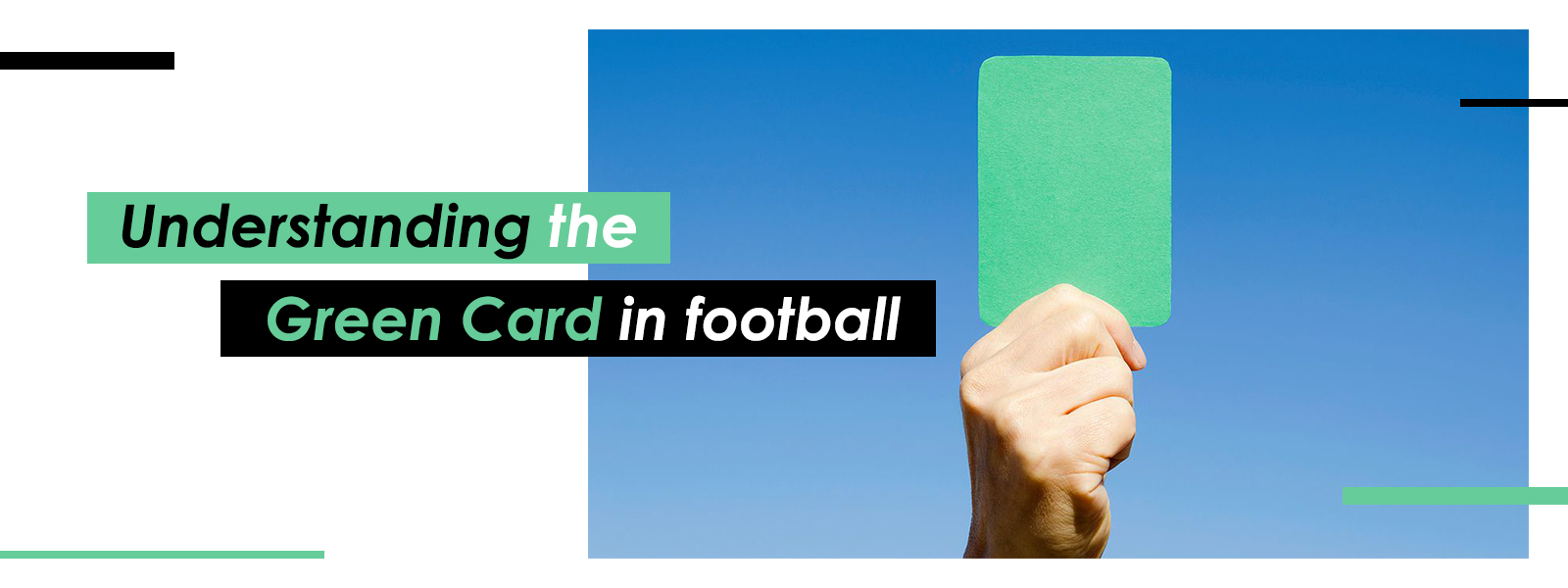 Understanding The Green Card in Soccer Games