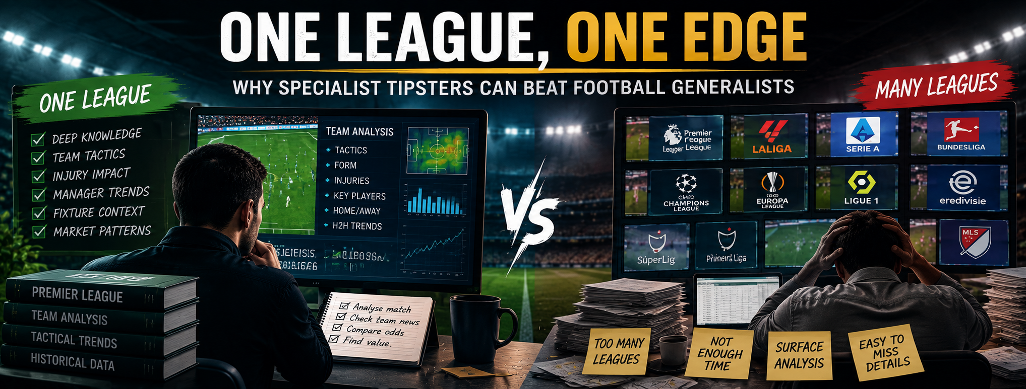 Why Specialist Football Tipsters Can Have an Edge