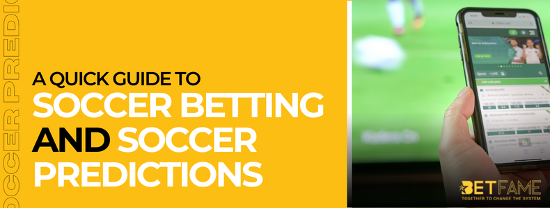 A Quick Guide To Soccer Betting And Soccer Predictions